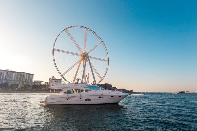 Yacht Trip Dubai : Book 56 ft Premium Yacht up to 21 people - A private view of Dubai from Marina Walk