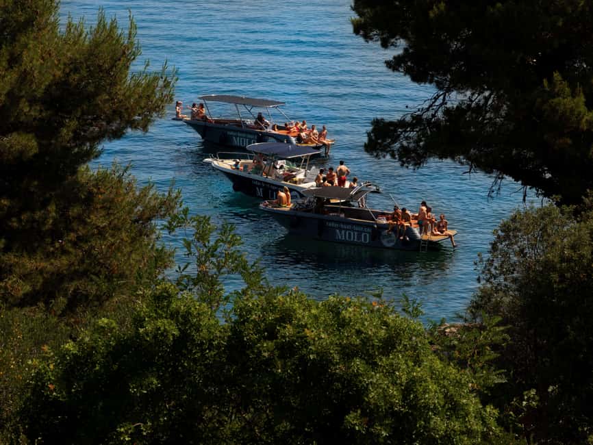 Zadar: 3 Islands Luxury Boat Tour with Aperol Spritz - Galovac: the longest chance to swim and snorkel
