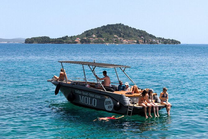 Zadar: 3 Islands Luxury Boat Tour with Aperol Spritz & Snorkeling - What the skipper adds